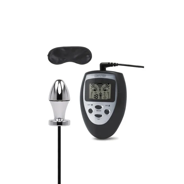 Lux Fetish Electro-Sex Shock Butt Plug With Remote