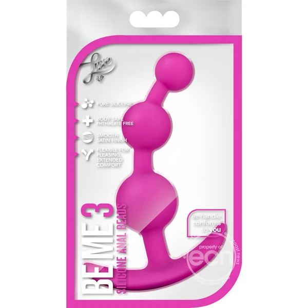 Luxe Be Me 3 Silicone Butt Plug