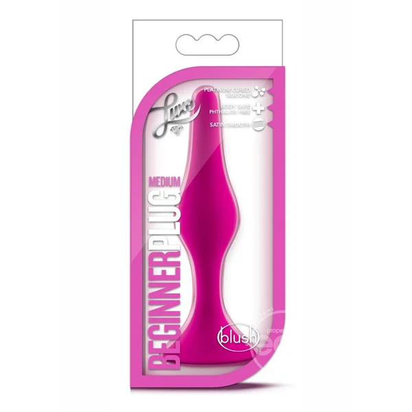 Luxe Beginner Plug Silicone Butt Plug