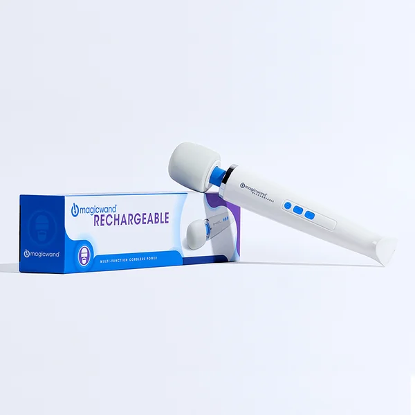 Magic Wand Rechargeable – Cordless Vibrator with 4 Speeds