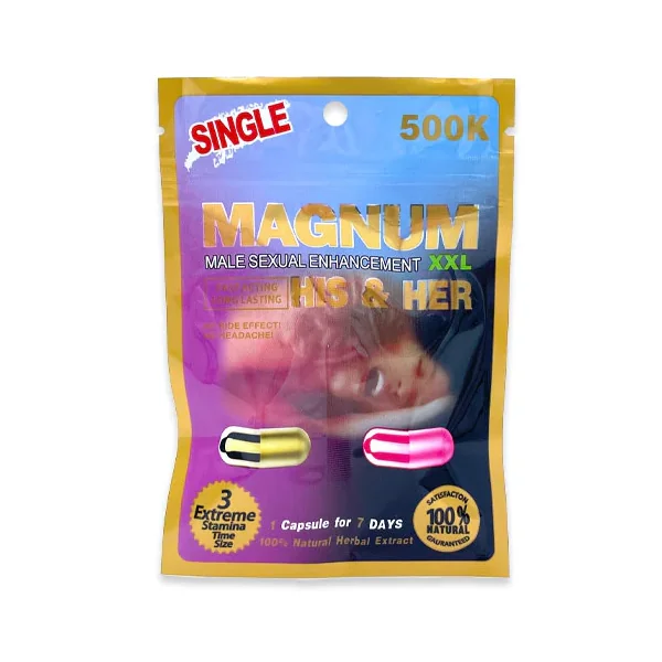 Magnum 500K Double Pill For Him & Her (2 Capsules)
