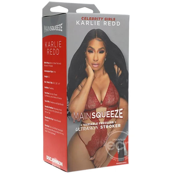 Main Squeeze Celebrity Karlie Redd Ultraskyn Masturbator - Pussy - Caramel