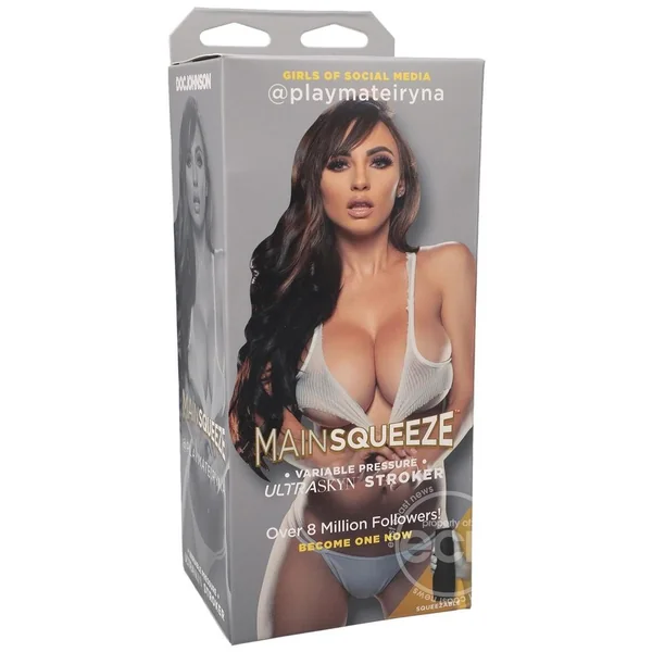 Main Squeeze Girls of Social Media @playmateiryna Ultraskyn Masturbator - Pussy - Vanilla