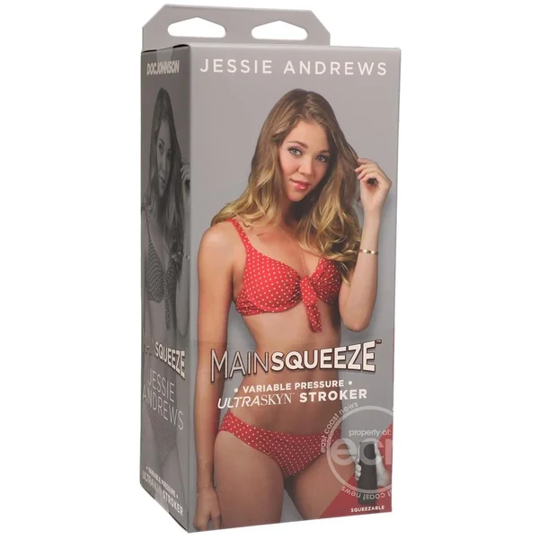 Main Squeeze Jessie Andrew Ultraskyn Masturbator - Pussy - Vanilla