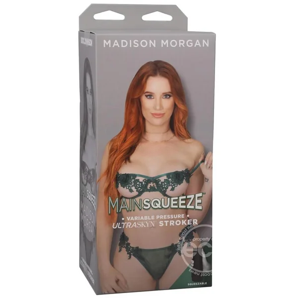Main Squeeze Madison Morgan Ultraskyn Masturbator - Pussy - Vanilla