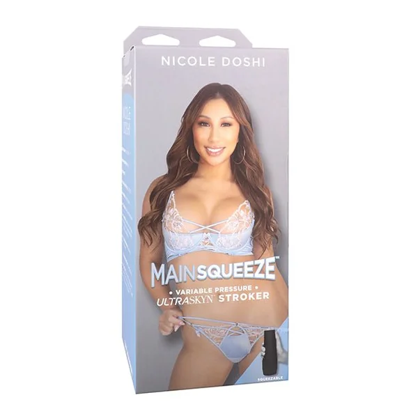 Main Squeeze ULTRASKYN Pussy Stroker - Nicole Doshi, Vanilla