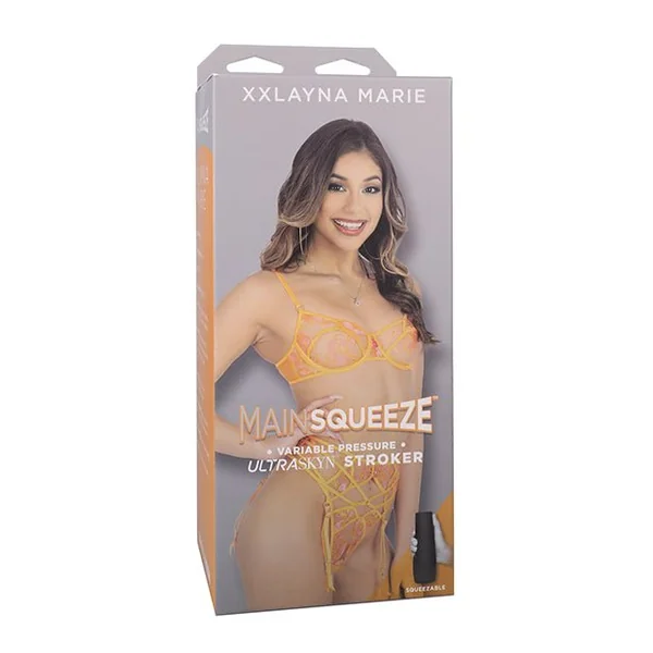 Main Squeeze ULTRASKYN Pussy Stroker - Xxlayna Marie, Caramel