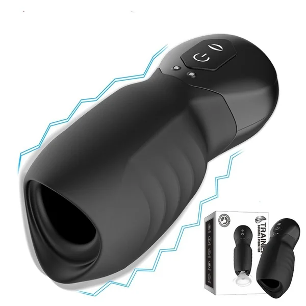 Male Masturbator Cup Glans Massage For Men Penis Delay Lasting Trainer Penis Stimulate 10 Speed Adult Sex Toy for Male Sex Shop