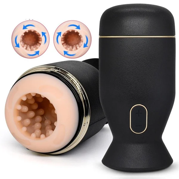 Male Masturbator for Men Penis Training Sex Toys for Men Rotation Vagina Masturbation Endurance Exercise Goods for Adults