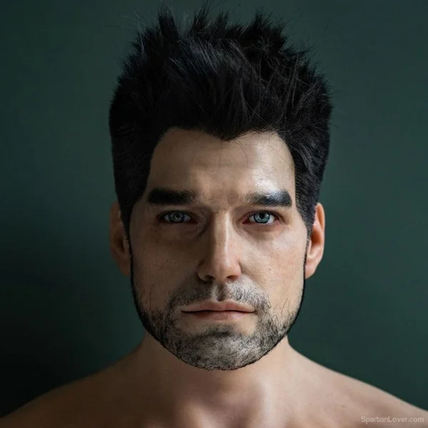 Male Sex Doll Head - Colby