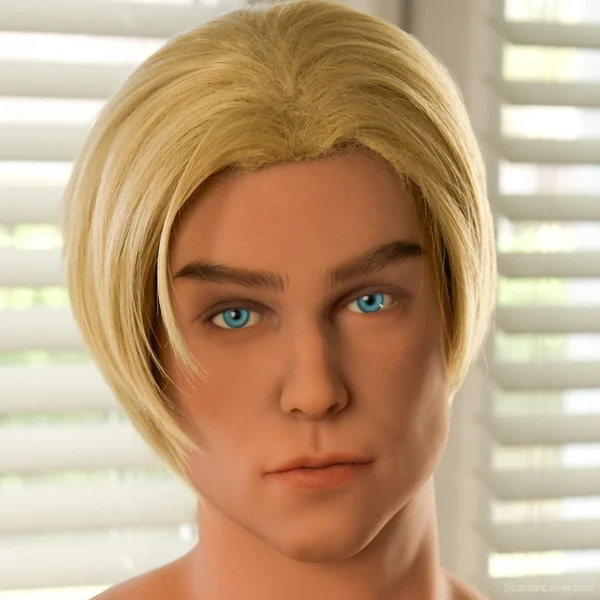 Male Sex Doll Head - Devon (TPE)