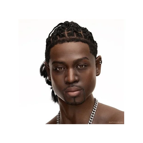 Male Sex Doll Head - Jamal