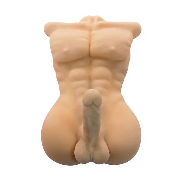 Male Sex Doll Torso with 7 Inch Penis and Tight Anus