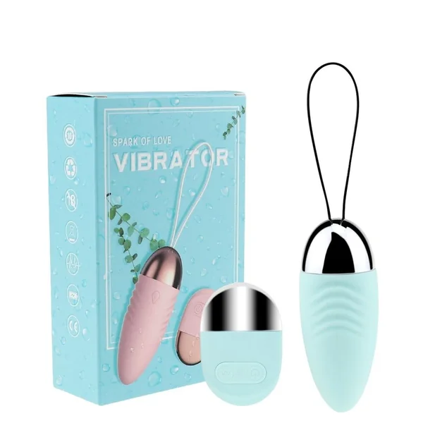 Man nuo 10 Modes Kegal Ball Love Egg Wireless Jump Egg Vibrator Powerful Bullet Ben Wa Balls Sex Toy for Women With Retailed Box