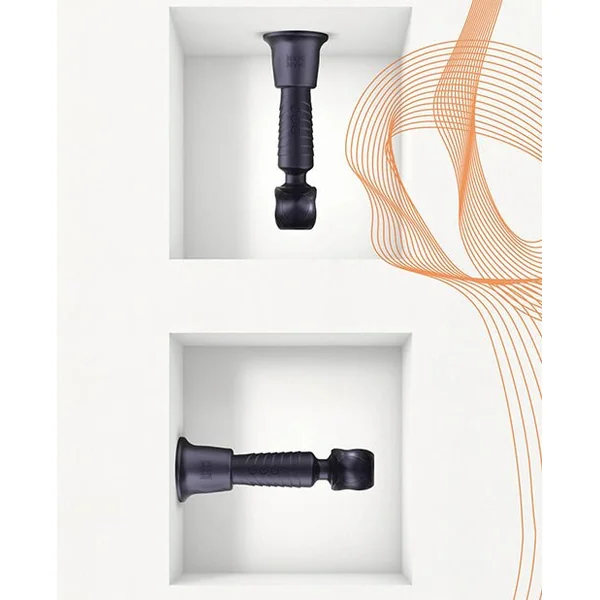 Manwan Holden Suction Cup Wand Holder - Black Plum