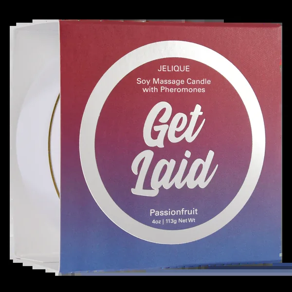 Massage Candle Get Laid Passion Fruit 4 oz