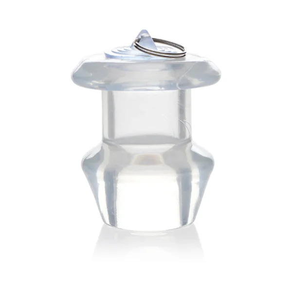 Master Series Ass Bung Clear Hollow Anal Gape Plug