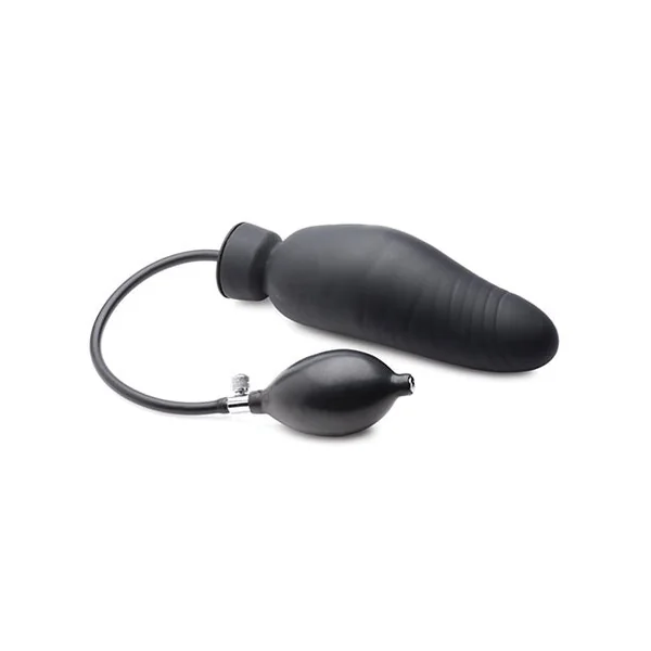 Master Series Dick-Spand Inflatable Silicone Dildo