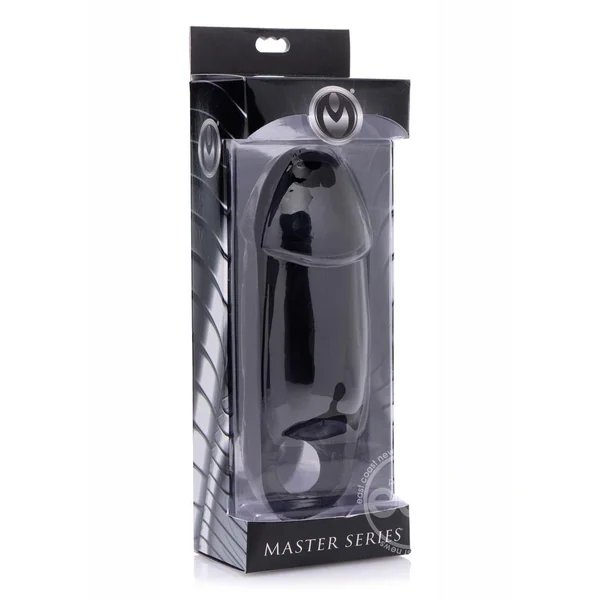 Master Series Fat Dick Penis Enhancer Sleeve - Black
