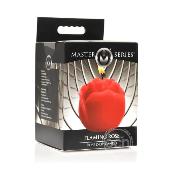 Master Series Flaming Rose Rose Drip Candle