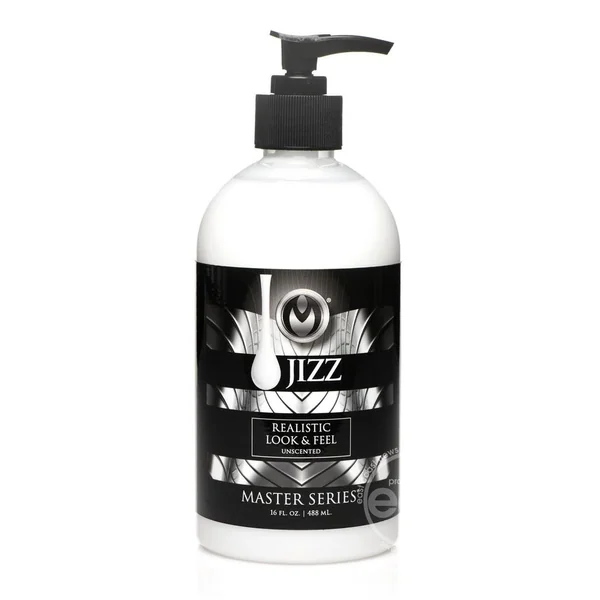 Master Series Jizz Unscented Water Based Lube 16oz