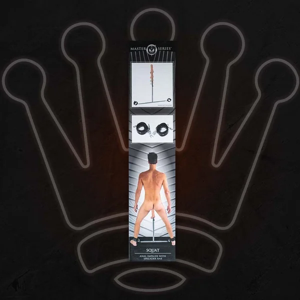 MASTER SERIES “SQUAT” ANAL IMPALER
