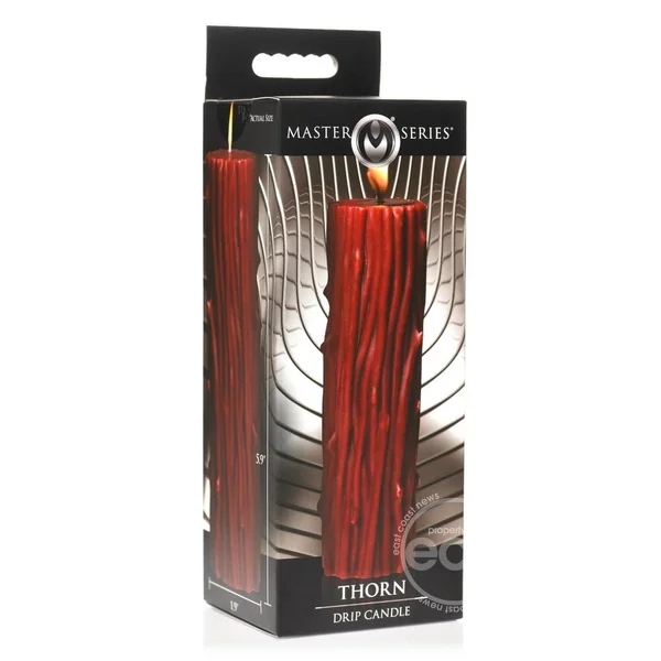 Master Series Thorn Drip Candle - Brown