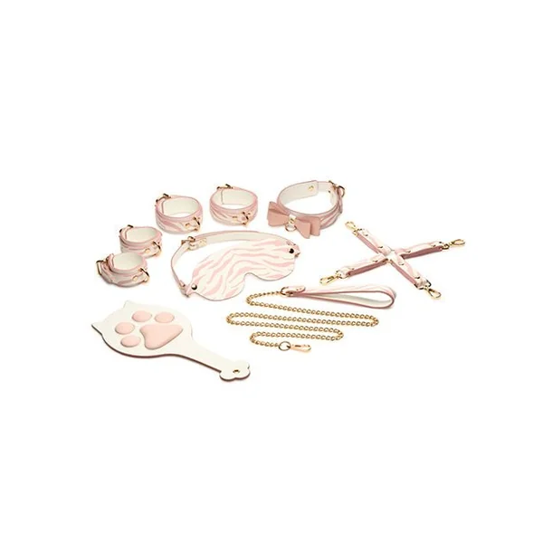 Master Series Tiger Kitty Bondage Set - Pink
