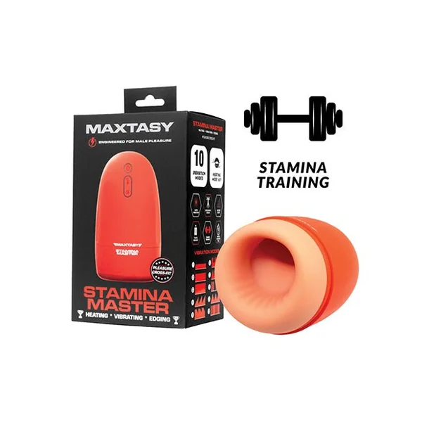 Maxtasy Stamina Master Heat up & Vibrating Stroker