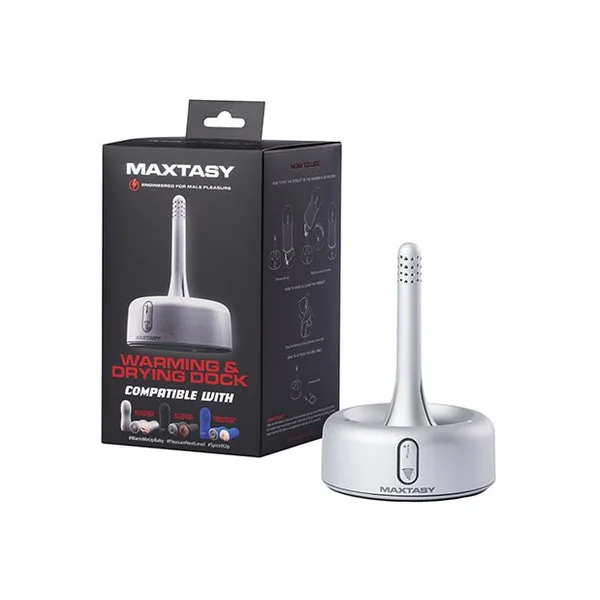 Maxtasy Warming & Drying Dock - Compatible w/Suction Master, Stroke Master & Vibration Master