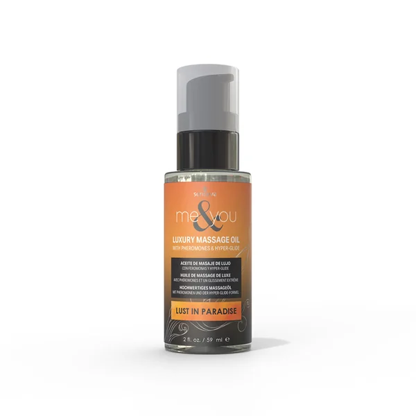 Me & You Massage Oil Lust in Paradise 2oz