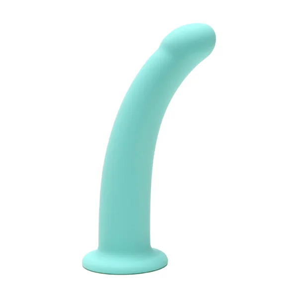 Me You Us 7 Inch Curved Flexible Harnessable Silicone Dildo
