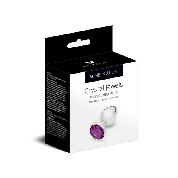 ME YOU US Crystal Jewels - Large - Purple