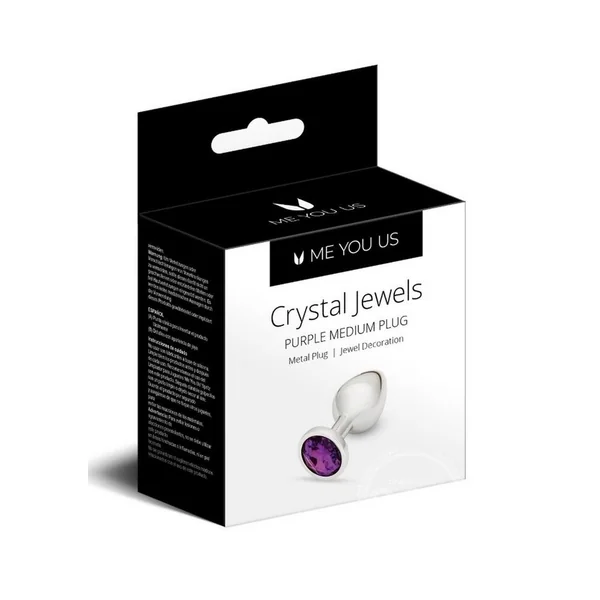 ME YOU US Crystal Jewels - Medium - Purple
