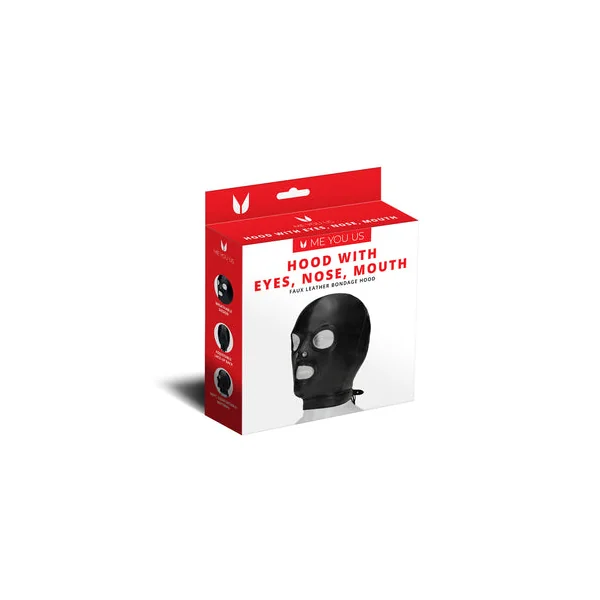 Me You Us Hood with Eyes Nose Mouth