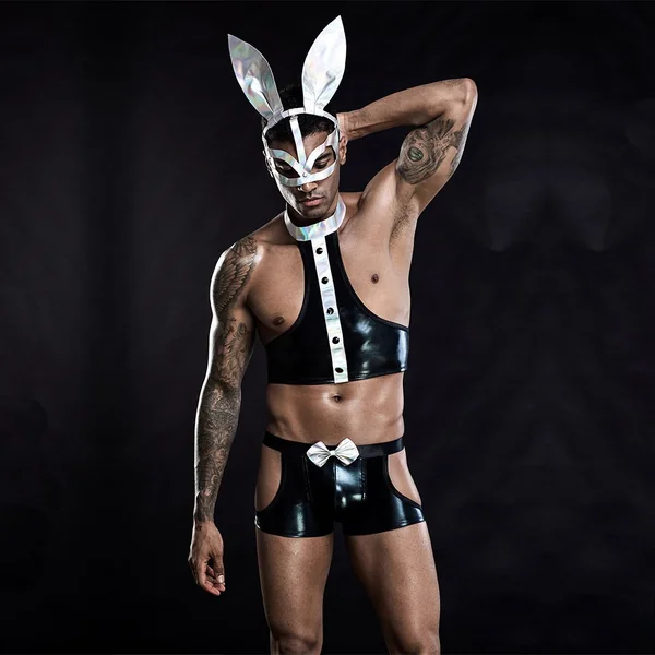 Men’s Sexy Uniform European And American Sexy Rabbit Cosplay Underwear