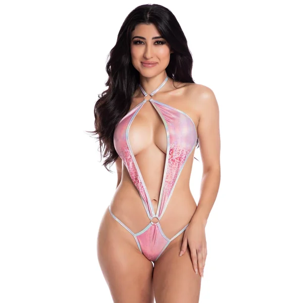 Midnight Ballerina Holo Butterfly Romper