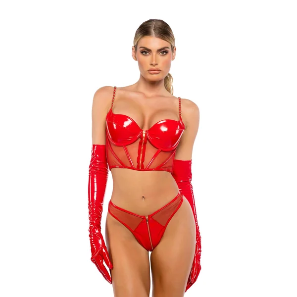 Midnight Minx 2-Piece Bustier Set