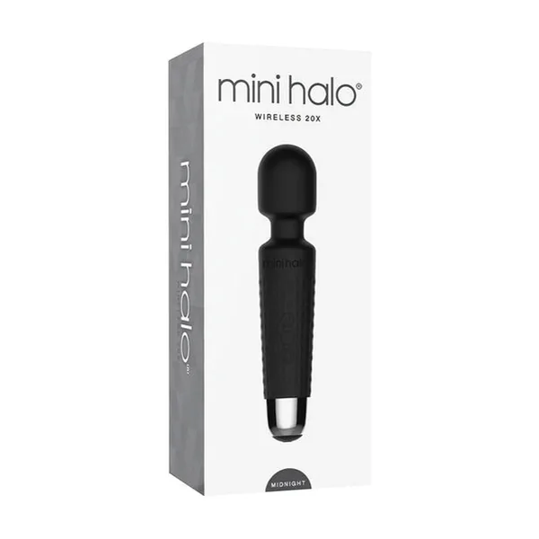 Mini Halo Wireless Wand 20X Silicone Midnight
