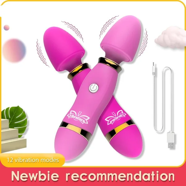 Mini Powerful Vibrator Sex Toys for Woman AV Magic Wand Vibrators Clitoris Stimulator Masturbator Dildo Erotic Toys for Adult 18