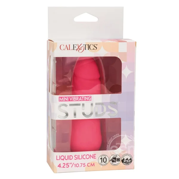 Mini Vibrating Studs Rechargeable Silicone Vibrator