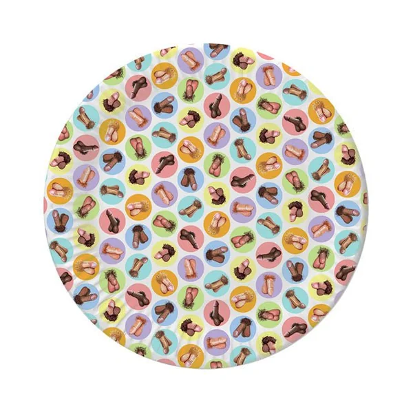 Mini-penis Plates - Pack Of 8