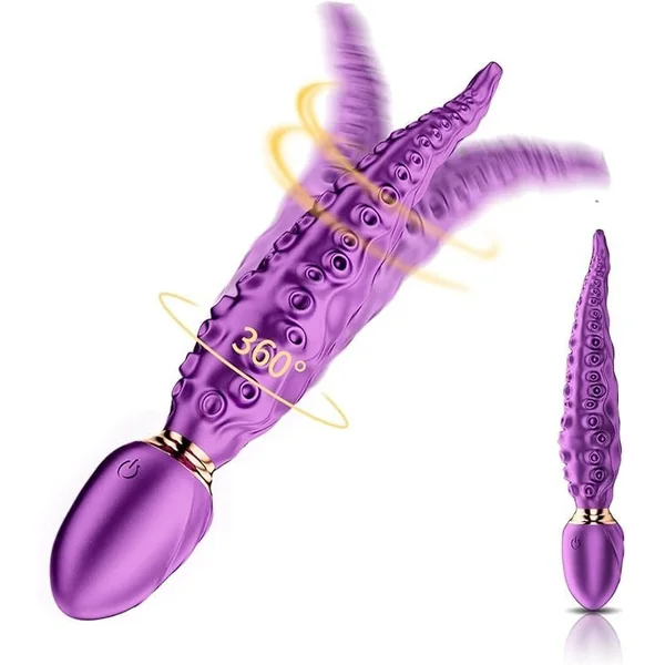 Monster Tentacle Dildo, Tentacle 9 Vibration Modes Vagina Nipples Massage Stimulation, Octopus Tentacle Dildo For Men Women Couples Butt Clitoris Stimulate