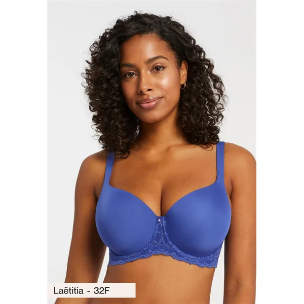 Montelle Pure Plus Full Coverage T-Shirt Bra -Sapphire