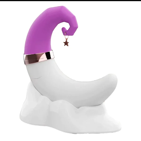 MoonSway – Moon Shaped Sucker and Vibrating Dildo