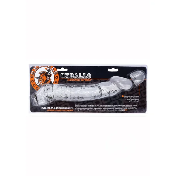 Muscle Ripped Cocksheath Extender - Clear