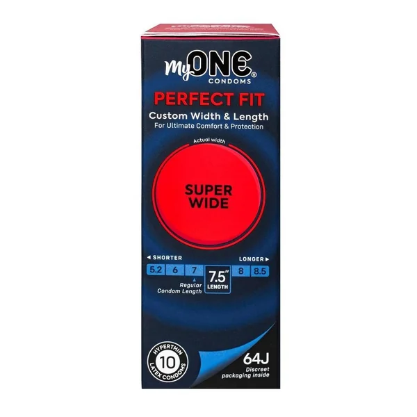 My ONE Super Wide Condoms 10 Pack