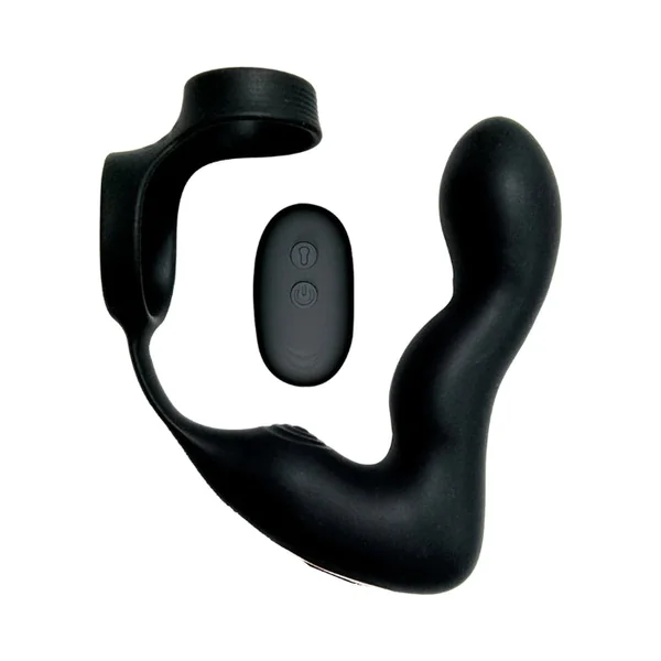 Nasstoys Atomic Inflatable Prostate Remote-Control Rechargeable Silicone Butt Plug Vibrator