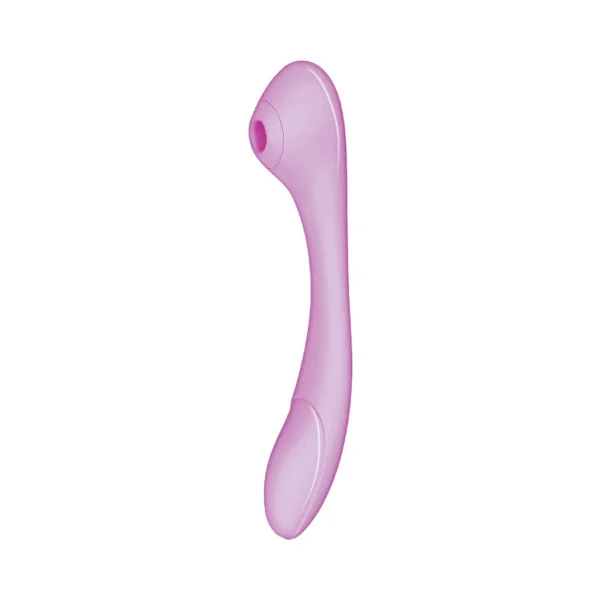 Nasstoys Blaze Bendable Rechargeable Silicone Dual Stimulating Suction Massager