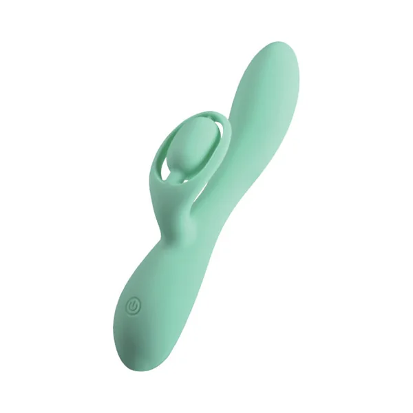Nasstoys Blaze Romantic Rechargeable Flexible Dual Stimulating Rabbit Style Massager
